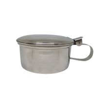 Load image into Gallery viewer, Sahyog Wellness Stainless Steel Slovia Spitting Mug with Lid Sputum Pot with Cover,100 ML (White)