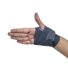 Load image into Gallery viewer, Sahyog Wellness Wrist Brace with Thumb, Wrist Support for Men &amp; Women (Grey)