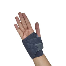 Load image into Gallery viewer, Sahyog Wellness Wrist Brace with Thumb, Wrist Support for Men &amp; Women (Grey)