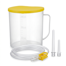Load image into Gallery viewer, Sahyog Wellness PVC Enema Kit for Home Use, 1500 ML Capacity, White