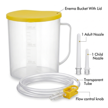 Load image into Gallery viewer, Sahyog Wellness PVC Enema Kit for Home Use, 1500 ML Capacity, White