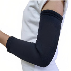 Sahyog Wellness Compression Elbow Support Arm Brace for Sports & Gym ; Pain relief for Men & Women (1 Pair)