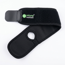 Load image into Gallery viewer, Sahyog Wellness Wrist Brace with Thumb &amp; Wrist Support for Men &amp; Women | Adjustable Compression Wrist Support for Pain Relief, Sprain, Tendonitis, Carpal Tunnel | Lightweight &amp; Breathable (Black)