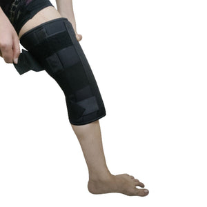 Sahyog Wellness 14" Immobiliser - Knee Brace Support for dislocation injuries, ligament tear for Men & Women