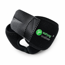 Load image into Gallery viewer, Sahyog Wellness Wrist Brace with Thumb &amp; Wrist Support for Men &amp; Women | Adjustable Compression Wrist Support for Pain Relief, Sprain, Tendonitis, Carpal Tunnel | Lightweight &amp; Breathable (Black)