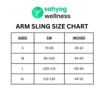 Load image into Gallery viewer, Sahyog Wellness Arm Sling, Arm Brace with Elbow Support for Left/ Right Hand for Fracture, Sprain &amp; Dislocation