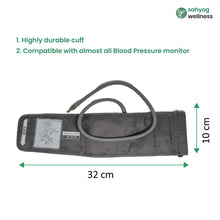 Load image into Gallery viewer, Sahyog Wellness Single Tube Pediatric/ Child Sized Blood Pressure Monitor Machine Cuff (10-19 cm) - Compatible with All Brands (Color May Vary)
