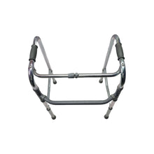 Load image into Gallery viewer, Sahyog Wellness Premium Light Weight Aluminum Height Adjustable Folding Walker for Adults, Senior Citizens and Patients - Made in India (White)