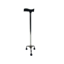 Load image into Gallery viewer, Sahyog Wellness Premium, Lightweight, Height Adjustable Walking Stick with 3 Legs (White)