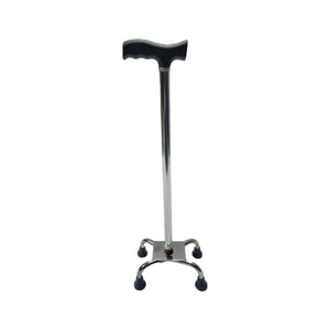 Sahyog Wellness Premium, Lightweight, Height Adjustable Walking Stick with 4 Legs (White)