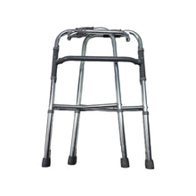 Load image into Gallery viewer, Sahyog Wellness Premium Light Weight Aluminum Height Adjustable Folding Walker for Adults, Senior Citizens and Patients - Made in India (White)