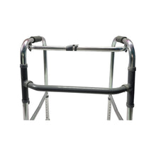 Load image into Gallery viewer, Sahyog Wellness Premium Light Weight Aluminum Height Adjustable Folding Walker for Adults, Senior Citizens and Patients - Made in India (White)