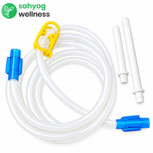 Load image into Gallery viewer, Sahyog Wellness Douche Enema Tube Set, with 72 Inch tube; 1 Adult &amp; 1 Child Nozzle &amp; Stopper | Compatible with all Enema