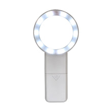 Load image into Gallery viewer, Sahyog Wellness Optical Magnifying Glass with 10 LED HD High Magnification Lights (White)