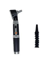 Load image into Gallery viewer, Sahyog Wellness Mini ENT Pen Shaped High Quality Otoscope with Eight Attachment Funnel Shape Shine Beam Flash Light, Clear Visibility Diagnostic Optical Pen for Doctors, Nurses and Stundents (Black)