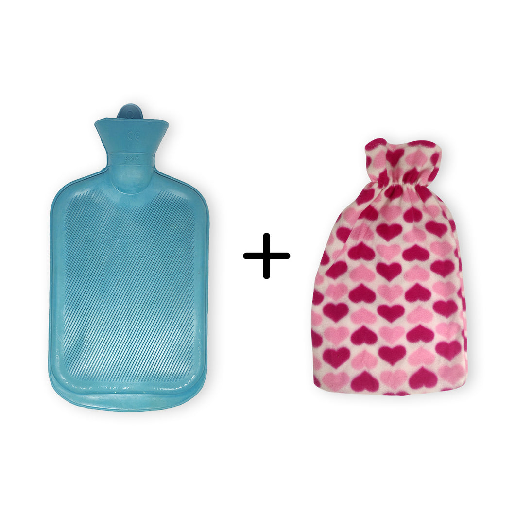 Sahyog Wellness Hot Water Bottle with Cover (Cover color may vary)