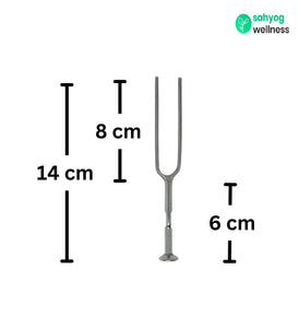 Sahyog Wellness Tuning Fork Made up of Stainless Steel for Medical Students & Doctors