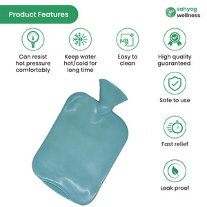 Sahyog Wellness Silicon Hot & Cold Water Bag/Bottle/Pad