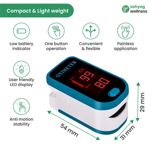 Sahyog Wellness LED Type Fingertip Pulse Oximeter
