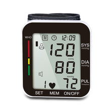 Load image into Gallery viewer, Sahyog Wellness Automatic Wrist Digital Blood Pressure Monitor with Voice Command