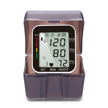 Load image into Gallery viewer, Sahyog Wellness Automatic Wrist Digital Blood Pressure Monitor with Voice Command