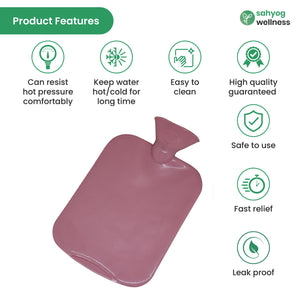 Sahyog Wellness Silicon Hot & Cold Water Bag/Bottle/Pad